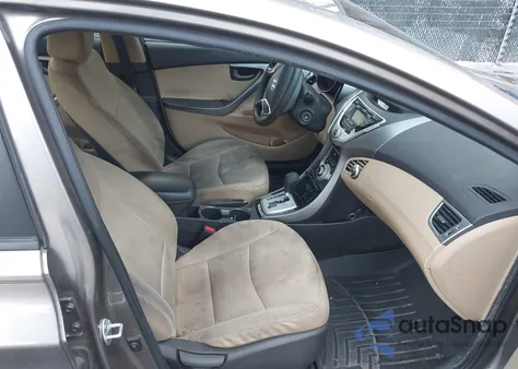 2012 Hyundai Elantra Gls from USA, damaged, VIN 5NPDH4AEXCH101565